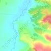 Mappa topografica Бартат, altitudine, rilievo