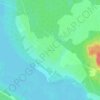 Mappa topografica Овсяное, altitudine, rilievo