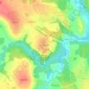 Mappa topografica Походкино, altitudine, rilievo