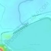 Mappa topografica Aliyar Dam, altitudine, rilievo