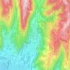 Mappa topografica Avesa, altitudine, rilievo