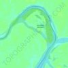 Mappa topografica Dnieper, altitudine, rilievo