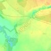 Mappa topografica Раковно, altitudine, rilievo