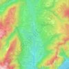 Mappa topografica Val di Non, altitudine, rilievo