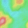 Mappa topografica Lac d'Apic, altitudine, rilievo