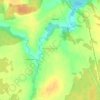 Mappa topografica Старое Бошарово, altitudine, rilievo