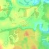 Mappa topografica Житаха, altitudine, rilievo