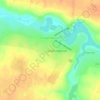 Mappa topografica Скобелевская, altitudine, rilievo