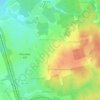Mappa topografica Константиновское, altitudine, rilievo