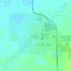 Mappa topografica San Juan, altitudine, rilievo