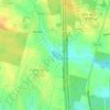 Mappa topografica Panorama Lake, altitudine, rilievo
