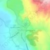 Mappa topografica Pamukkale, altitudine, rilievo