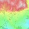 Mappa topografica Balze, altitudine, rilievo