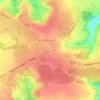 Mappa topografica Бобровы Дворы, altitudine, rilievo