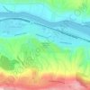 Mappa topografica Valleyview Nature Park, altitudine, rilievo