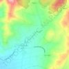 Mappa topografica Río de Castrelo, altitudine, rilievo