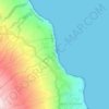 Mappa topografica Parque de Merendas da Fonte Grande, altitudine, rilievo