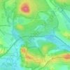 Mappa topografica Priorteich/ Sachsenstein, altitudine, rilievo
