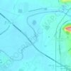 Mappa topografica Fiume Volturno, altitudine, rilievo
