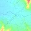 Mappa topografica Praia Fluvial "O Moinho", altitudine, rilievo