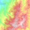 Mappa topografica Serranía de los Yariguíes, altitudine, rilievo