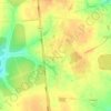 Mappa topografica Барабаново, altitudine, rilievo