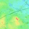 Mappa topografica Elmsdale Park, altitudine, rilievo