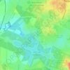 Mappa topografica Bassin Plat fond, altitudine, rilievo