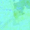 Mappa topografica Kirchhof Blumberg, altitudine, rilievo