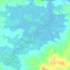 Mappa topografica Estero de Mensabé, altitudine, rilievo