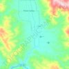 Mappa topografica East Fork Russian River, altitudine, rilievo