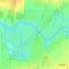 Mappa topografica Новоплатнировская, altitudine, rilievo
