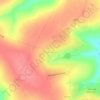 Mappa topografica Луценково, altitudine, rilievo