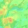 Mappa topografica Заклинье, altitudine, rilievo