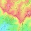 Mappa topografica Koala Park, altitudine, rilievo