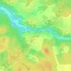 Mappa topografica Иванищево, altitudine, rilievo