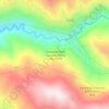 Mappa topografica Contrada Piano Semente, altitudine, rilievo