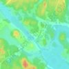 Mappa topografica Севастьяново, altitudine, rilievo