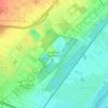 Mappa topografica Weilbacher Kiesgruben, altitudine, rilievo