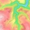 Mappa topografica Wysburg, altitudine, rilievo