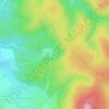 Mappa topografica Schönsee, altitudine, rilievo