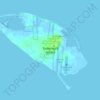 Mappa topografica Tuckernuck Island, altitudine, rilievo