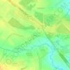 Mappa topografica Ченцы, altitudine, rilievo