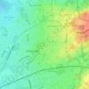 Mappa topografica Stadstuin, altitudine, rilievo