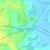 Mappa topografica Acle, altitudine, rilievo