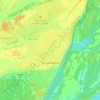 Mappa topografica Рождествено, altitudine, rilievo