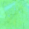 Mappa topografica Plantation, altitudine, rilievo