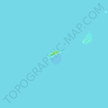 Mappa topografica Trowbridge Island, altitudine, rilievo