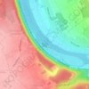 Mappa topografica Île de la Flotte, altitudine, rilievo