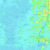 Mappa topografica Meenachil, altitudine, rilievo